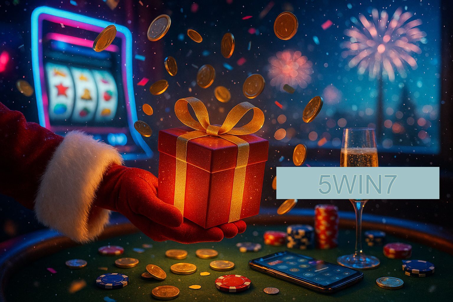 Promoções de Ano Novo no 5WIN7